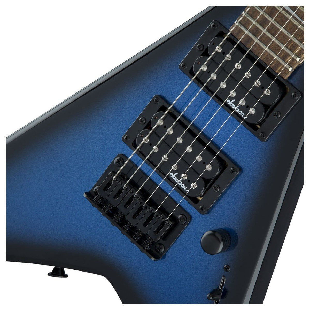 Đàn Guitar Điện Jackson JS Series RR Minion JS1X, HH, Metallic Blue Burst, #2913334527