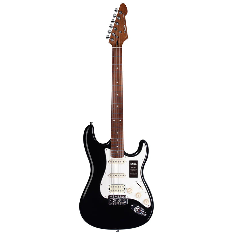 Đàn Guitar Điện Saga Dazzles Series SMF1314 HSS, Roasted Maple Fingerboard