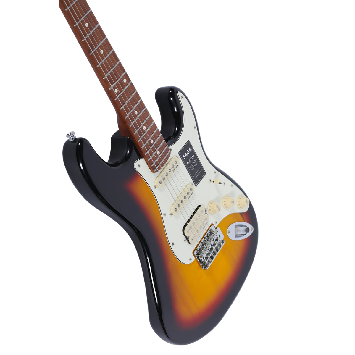 Đàn Guitar Điện Saga Dazzles Series SMF1314 HSS, Roasted Maple Fingerboard