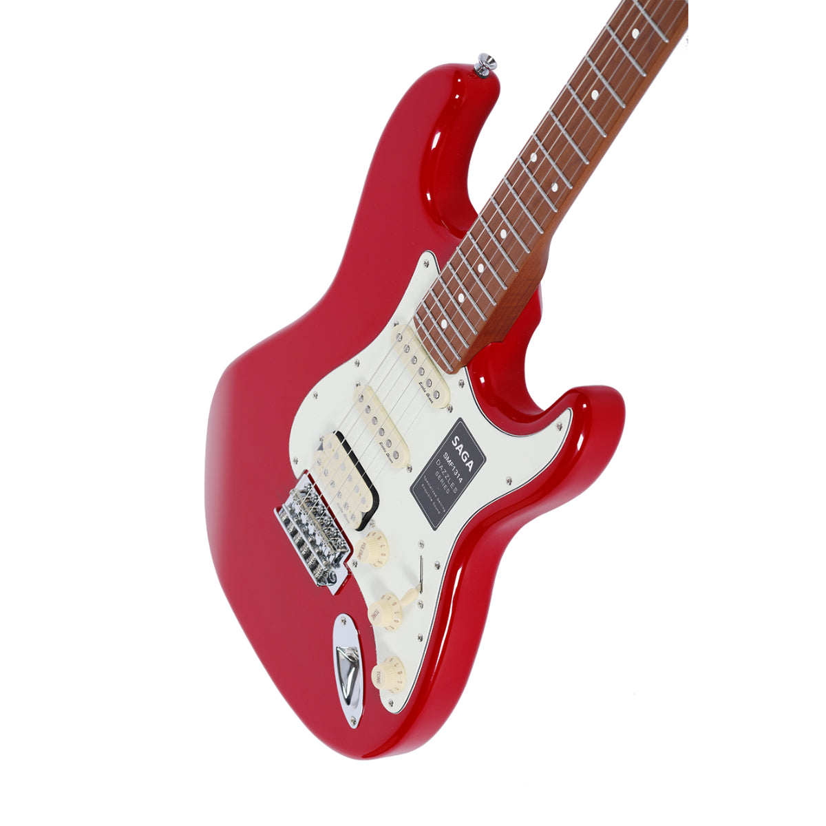 Đàn Guitar Điện Saga Dazzles Series SMF1314 HSS, Roasted Maple Fingerboard