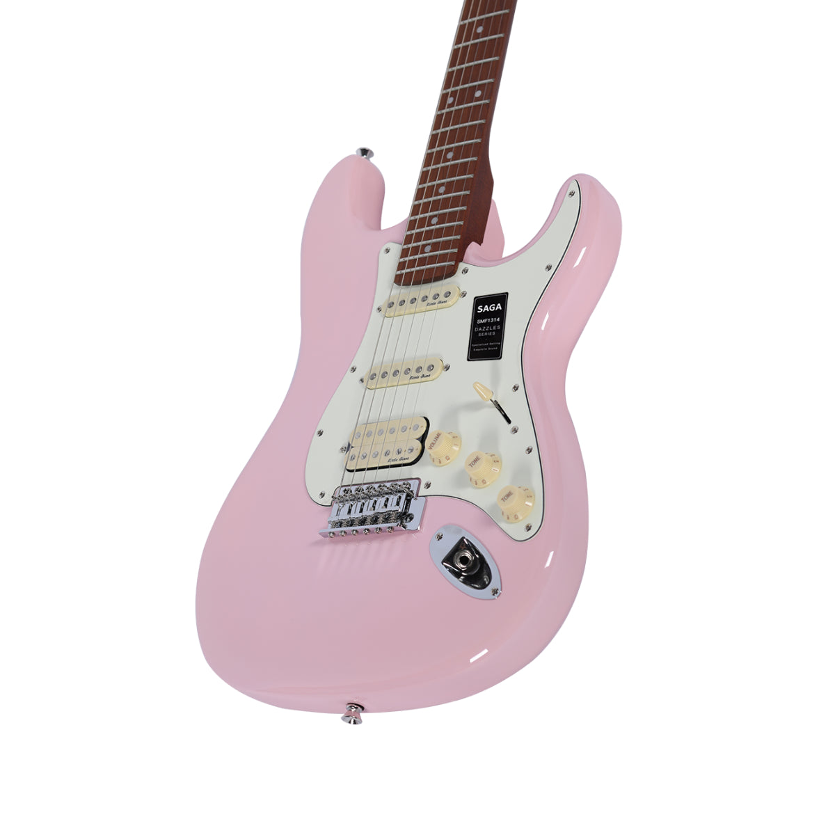 Đàn Guitar Điện Saga Dazzles Series SMF1314 HSS, Roasted Maple Fingerboard