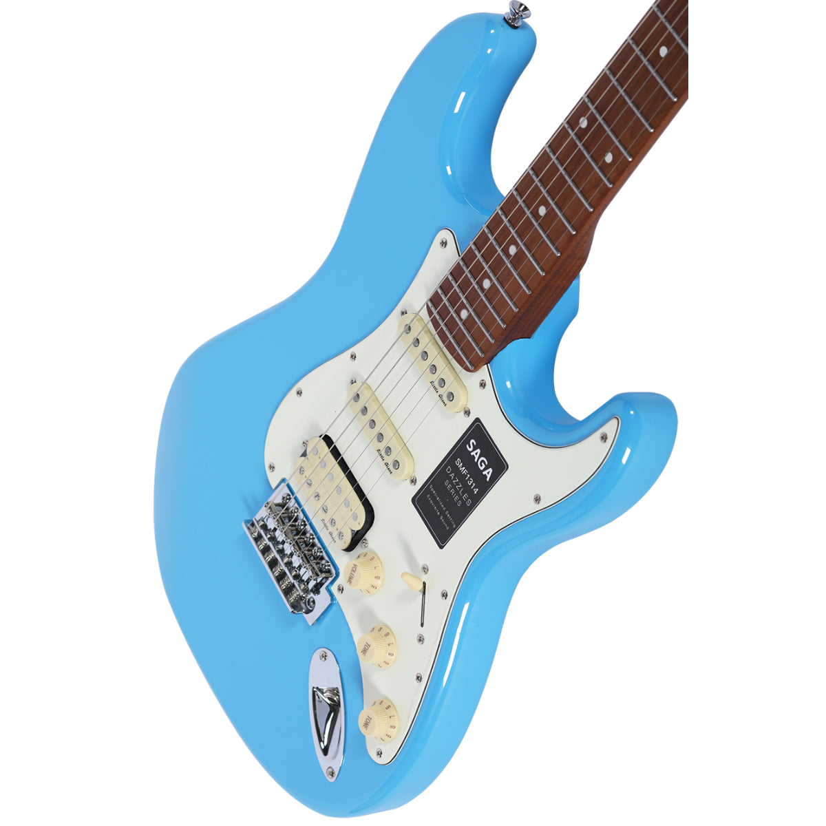 Đàn Guitar Điện Saga Dazzles Series SMF1314 HSS, Roasted Maple Fingerboard