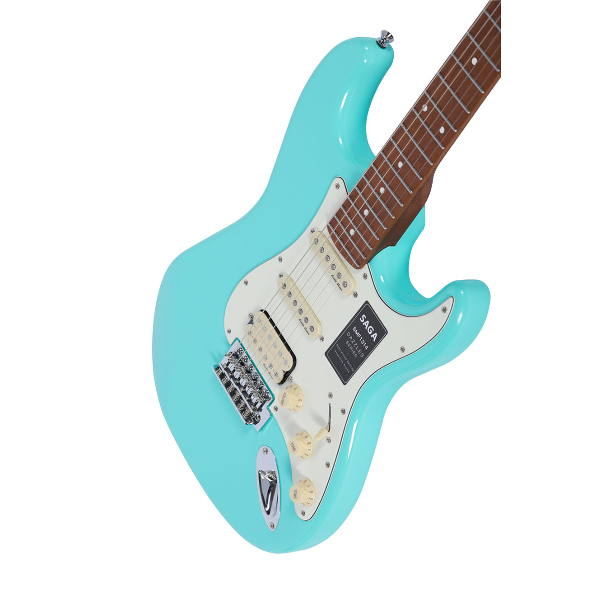 Đàn Guitar Điện Saga Dazzles Series SMF1314 HSS, Roasted Maple Fingerboard