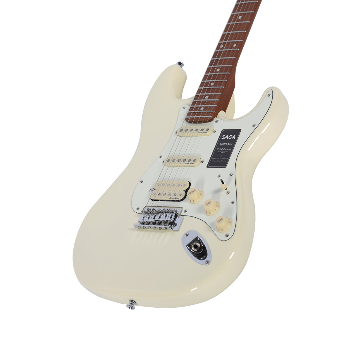 Đàn Guitar Điện Saga Dazzles Series SMF1314 HSS, Roasted Maple Fingerboard