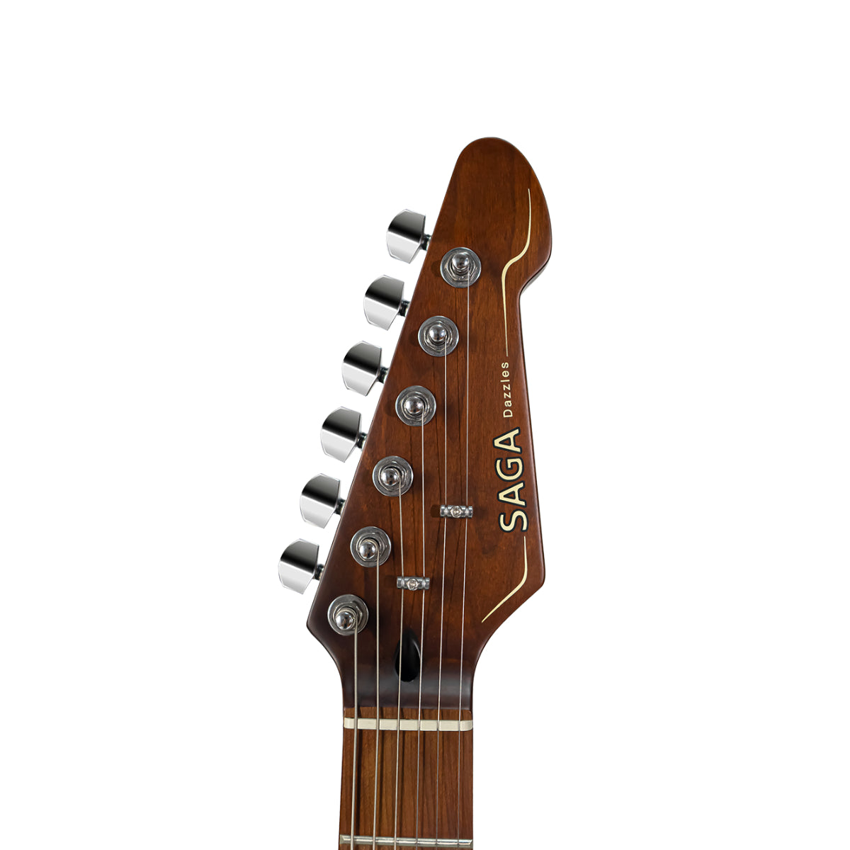 Đàn Guitar Điện Saga Dazzles Series SMF1314 HSS, Roasted Maple Fingerboard