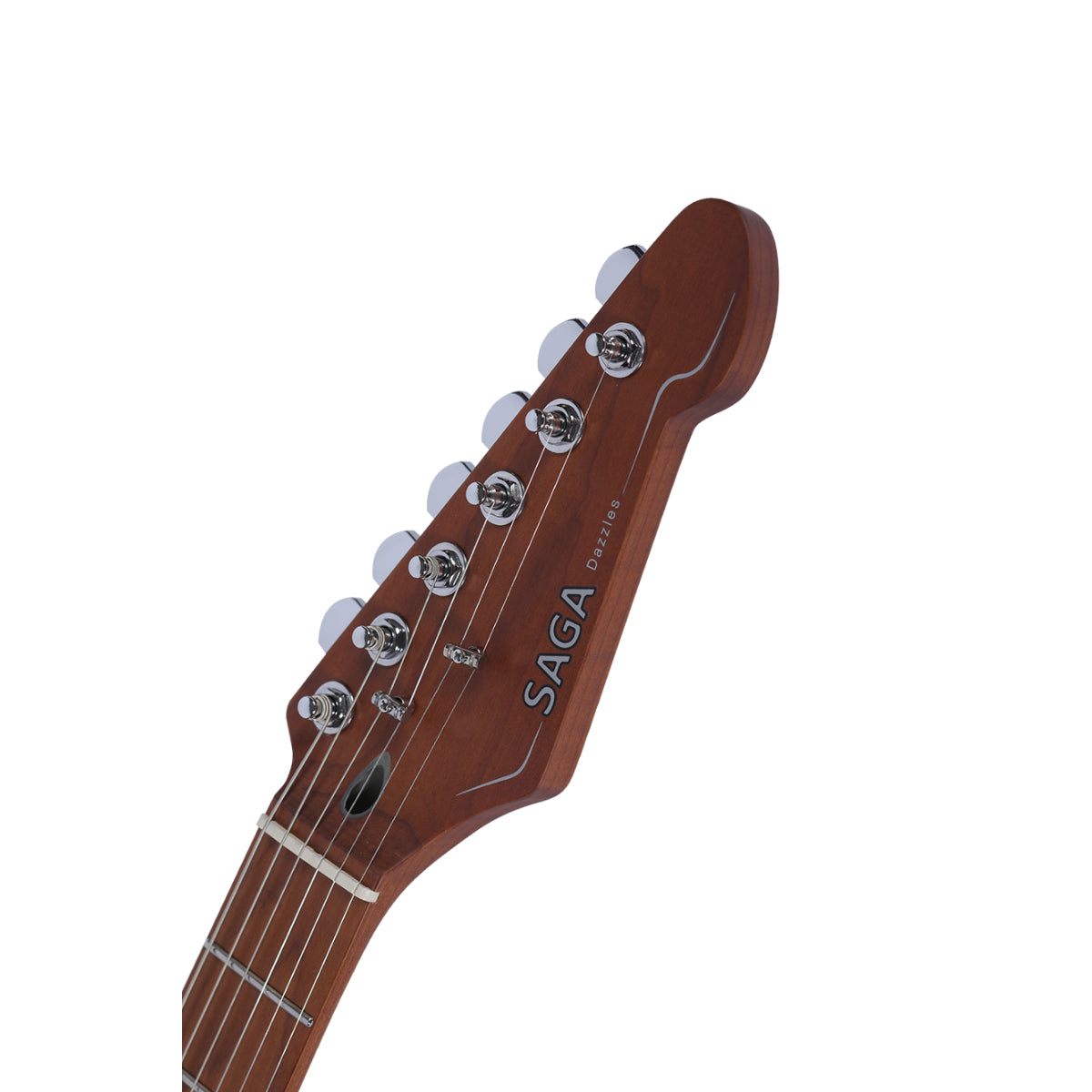 Đàn Guitar Điện Saga Dazzles Series SMF1314 SSS, Roasted Maple Fingerboard