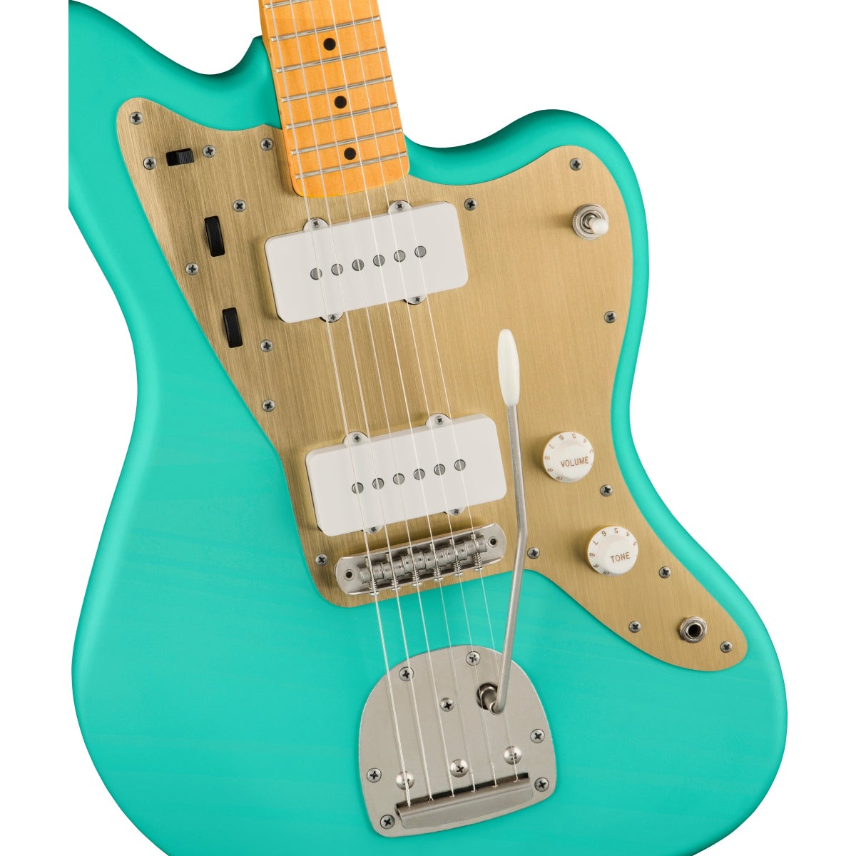 Đàn Guitar Điện Squier 40th Anniversary Jazzmaster Vintage Edition, Maple Fingerboard, Satin Sea Foam Green, #0379520549