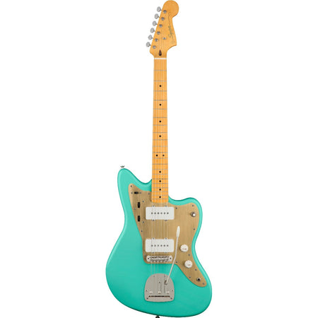 Đàn Guitar Điện Squier 40th Anniversary Jazzmaster Vintage Edition, Maple Fingerboard, Satin Sea Foam Green, #0379520549