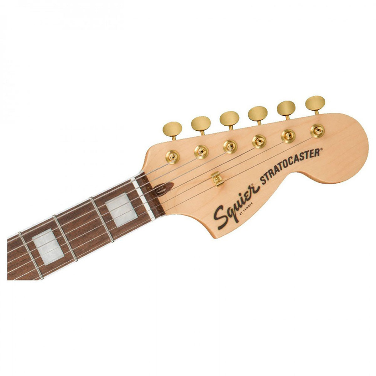 Đàn Guitar Điện Squier 40th Anniversary Stratocaster Gold Edition, Indian Laurel Fingerboard, Ruby Red Metallic, #0379410515