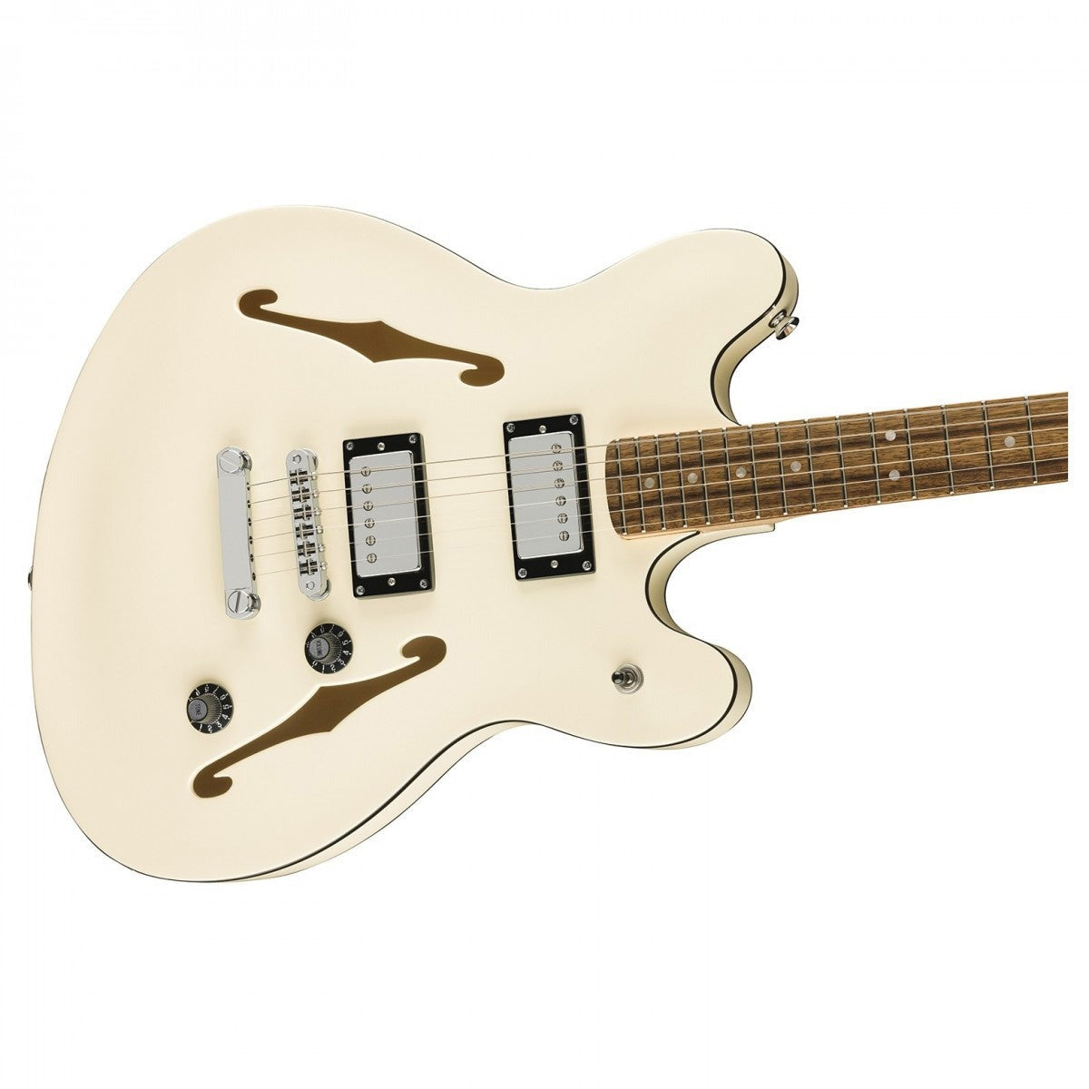 Đàn Guitar Điện Squier Affinity Starcaster Deluxe, Indian Laurel Fingerboard, Olympic White, #0378450505
