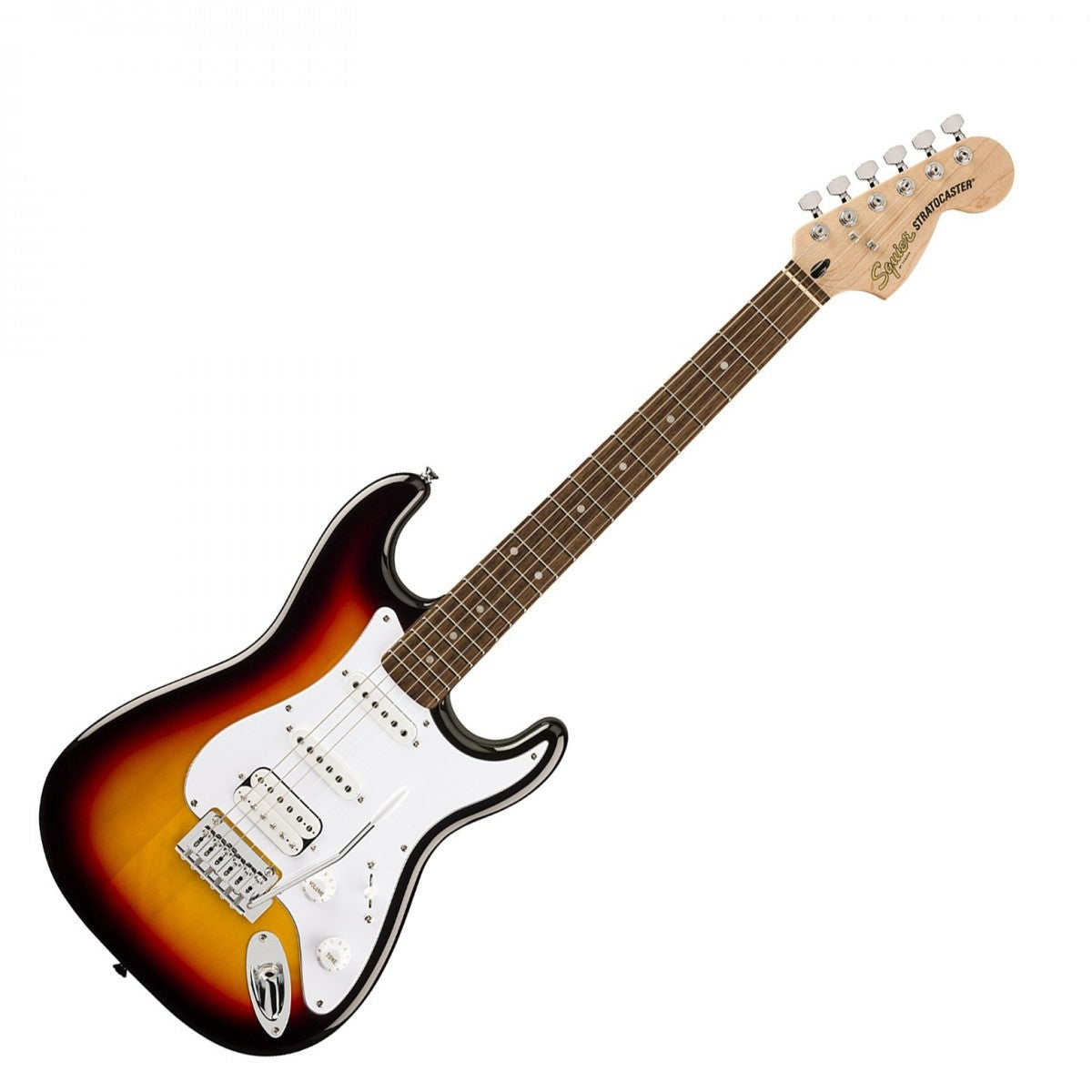  Đàn Guitar Điện Squier Affinity Stratocaster Junior HSS, Indian Laurel Fingerboard, 3-Color Sunburst, #0378180500