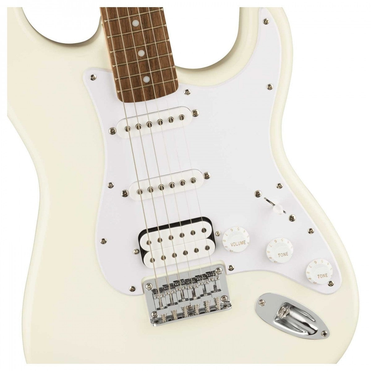 Đàn Guitar Điện Squier Bullet Stratocaster HSS, Laurel Fingerboard, Arctic White, #0370005580