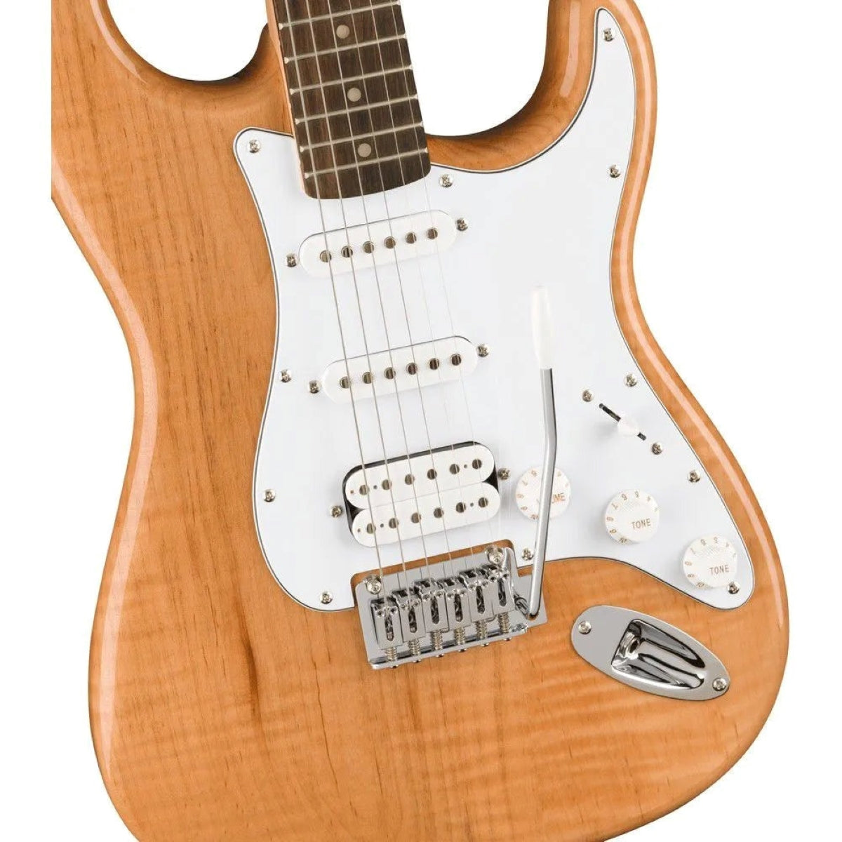 Đàn Guitar Điện Squier FSR Affinity Stratocaster HSS, Laurel Fingerboard, Natural, #0378100521