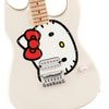 Đàn Guitar Điện Squier Hello Kitty Stratocaster, Maple Fingerboard, White, #0379102980