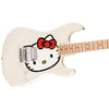 Đàn Guitar Điện Squier Hello Kitty Stratocaster, Maple Fingerboard, White, #0379102980