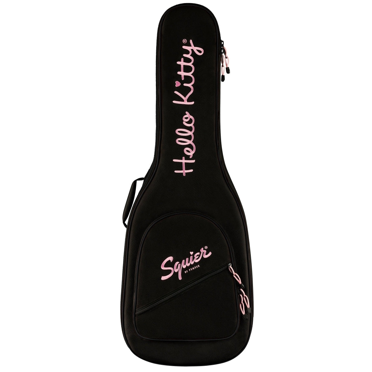 Đàn Guitar Điện Squier Hello Kitty Stratocaster, Maple Fingerboard, White, #0379102980