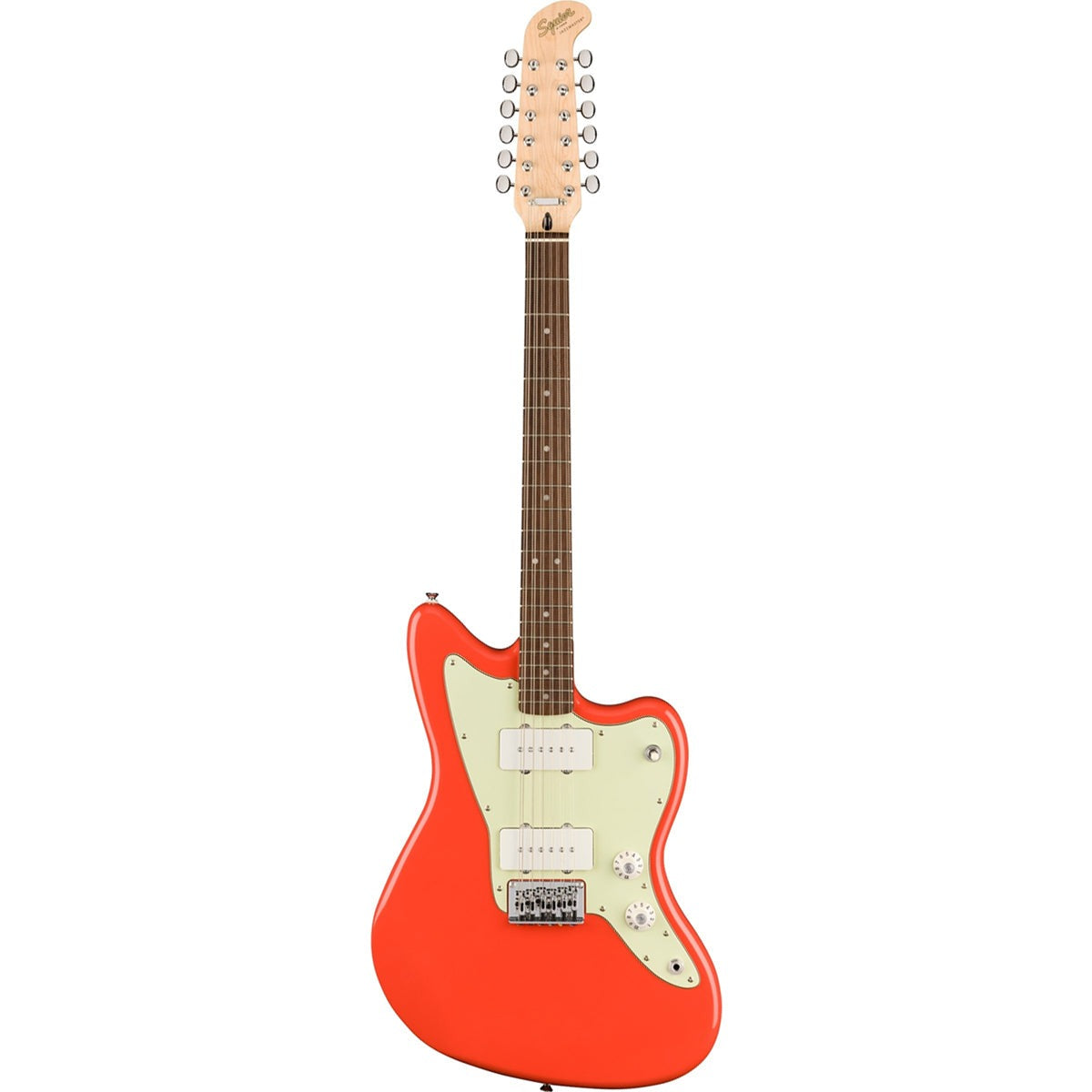 Đàn Guitar Điện Squier Limited Edition Paranormal Jazzmaster XII, Laurel Fingerboard, Fiesta Red, #0377050540