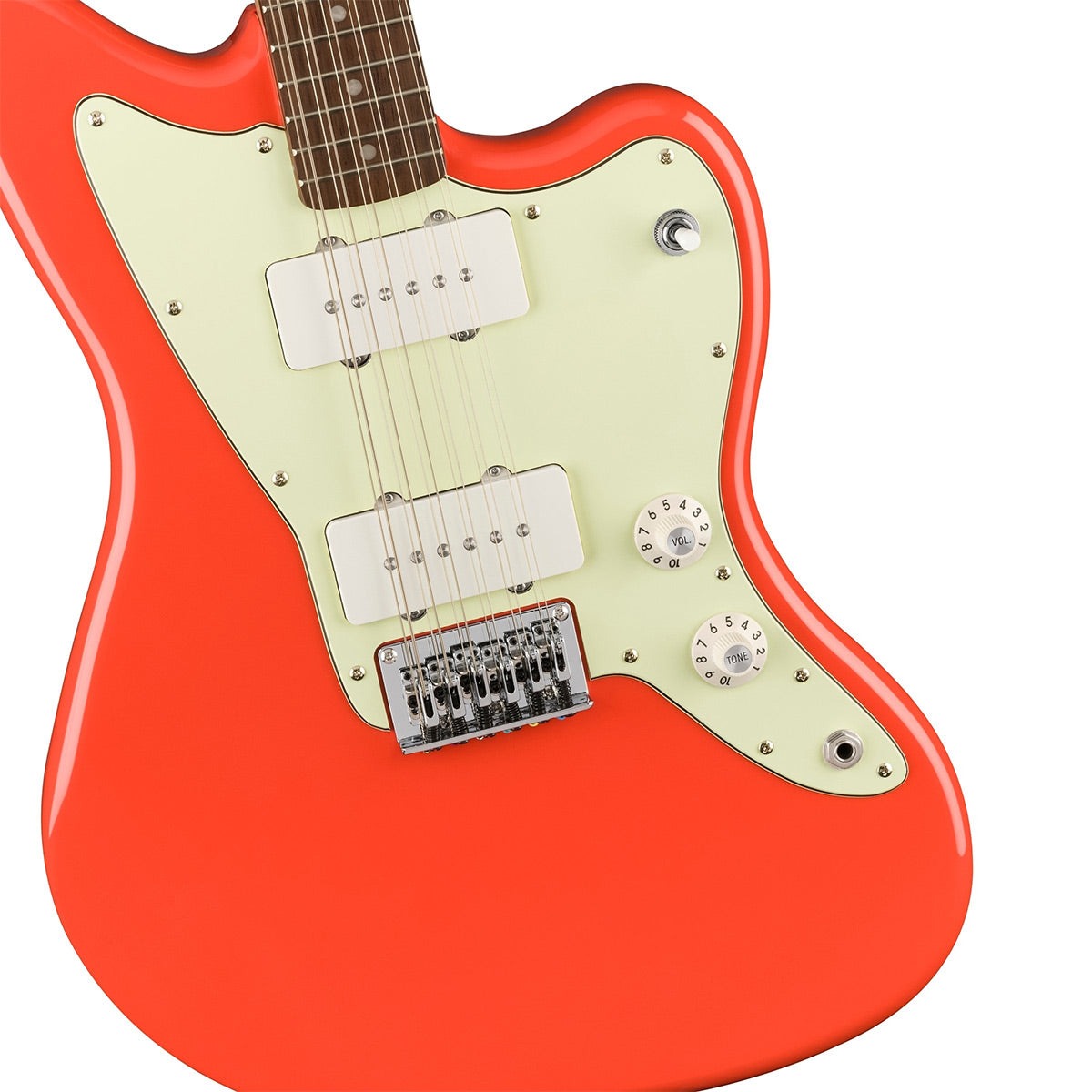 Đàn Guitar Điện Squier Limited Edition Paranormal Jazzmaster XII, Laurel Fingerboard, Fiesta Red, #0377050540