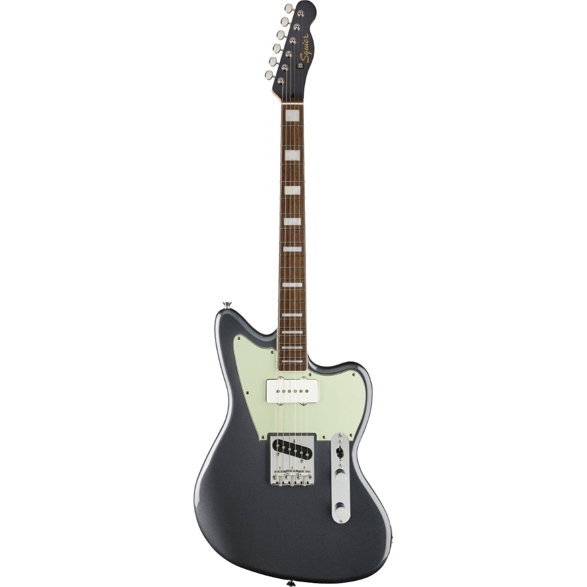 Đàn Guitar Điện Squier Limited Edition Paranormal Offset Telecaster SJ, Indian Laurel Fingerboard, Charcoal Frost Metallic, #0377006569