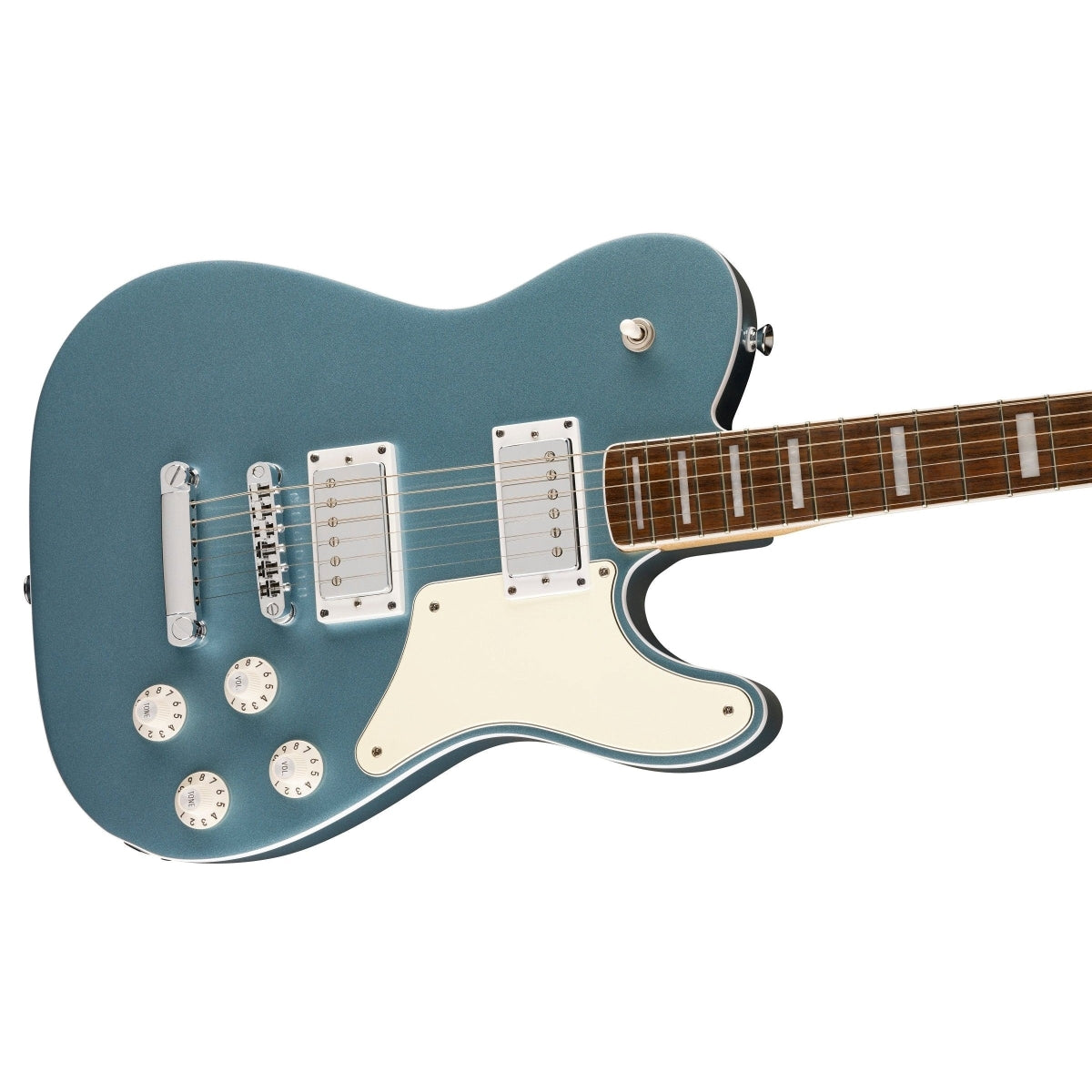 Đàn Guitar Điện Squier Limited Edition Paranormal Troublemaker Telecaster Deluxe, Indian Laurel Fingerboard , Ice Blue Metallic, #0377025583