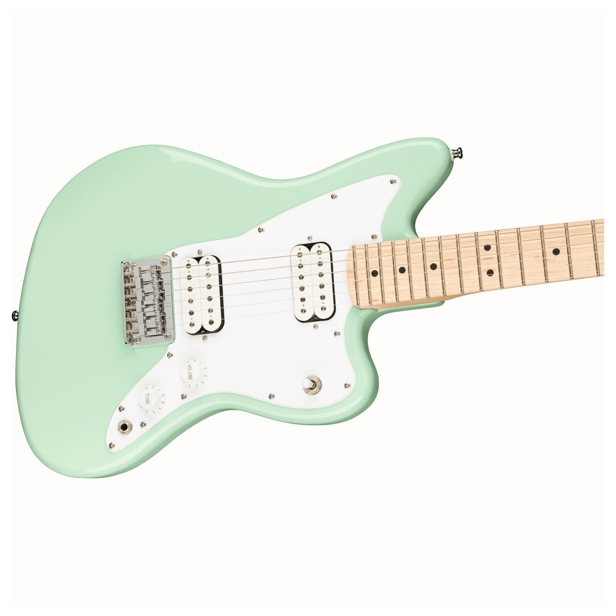 Đàn Guitar Điện Squier Mini Jazzmaster HH, Maple Fingerboard, Surf Green, #0370125557