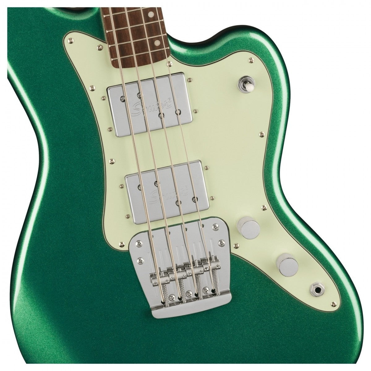 Đàn Guitar Điện Squier Paranormal Rascal Bass HH, Laurel Fingerboard, Sherwood Green, #0377105546