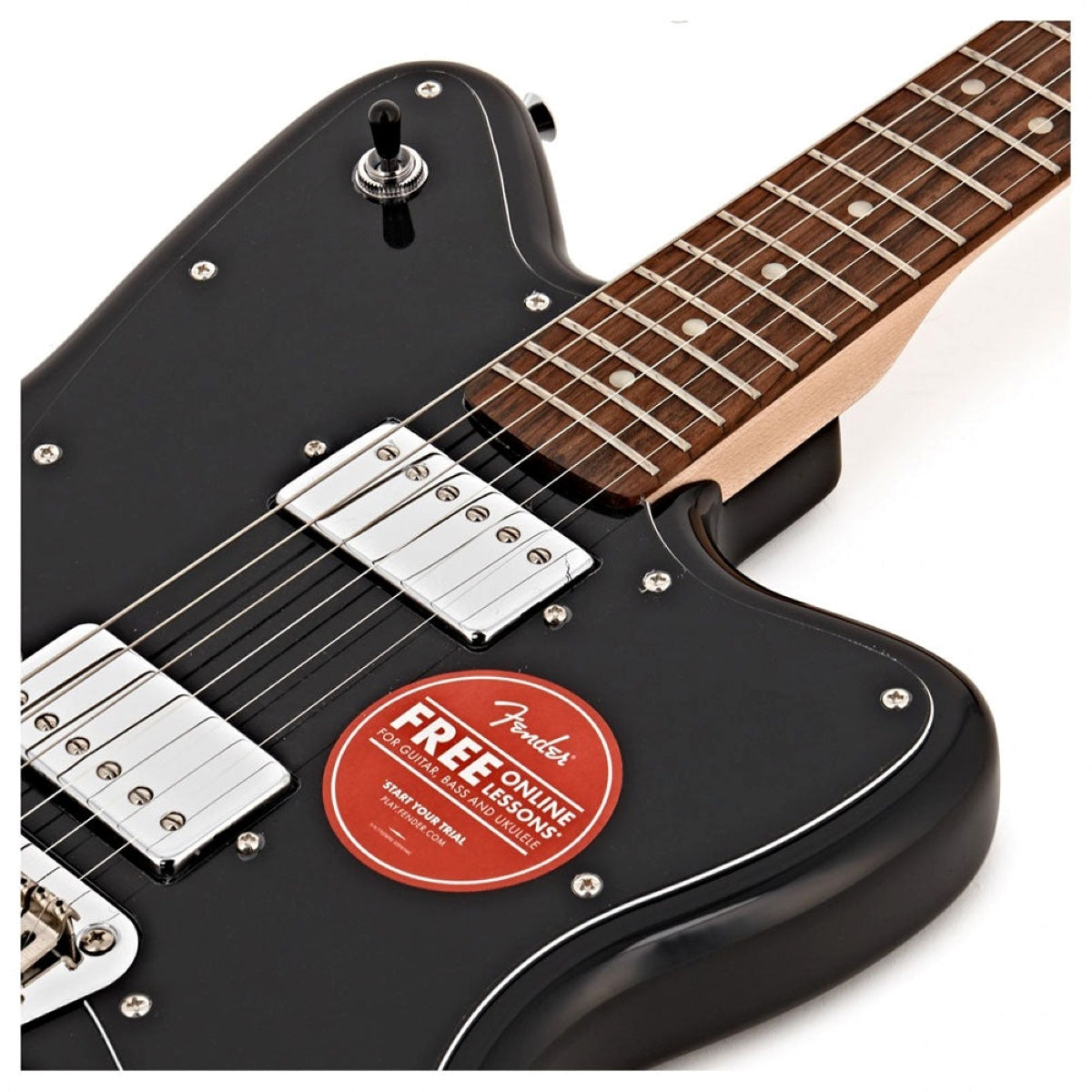 Đàn Guitar Điện Squier Paranormal Toronado, Indian Laurel Fingerboard, Black, #0377000506