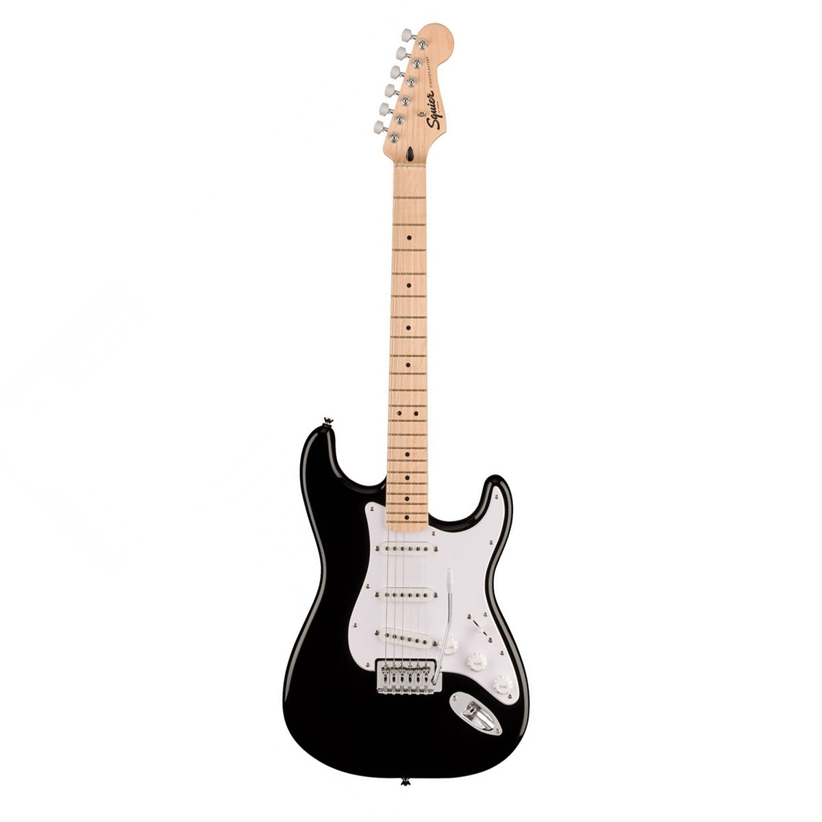 Đàn Guitar Điện Squier Sonic Stratocaster, Maple Fingerboard, Black, #0373152506