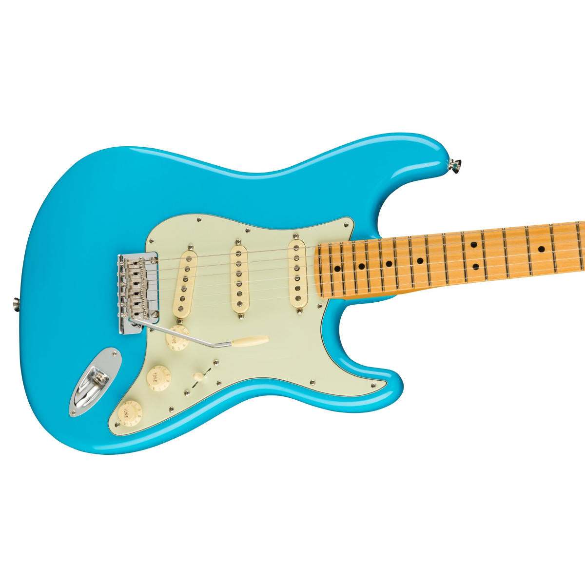 Đàn Guitar Điện Fender American Professional II Stratocaster, Miami Blue, #0113902719