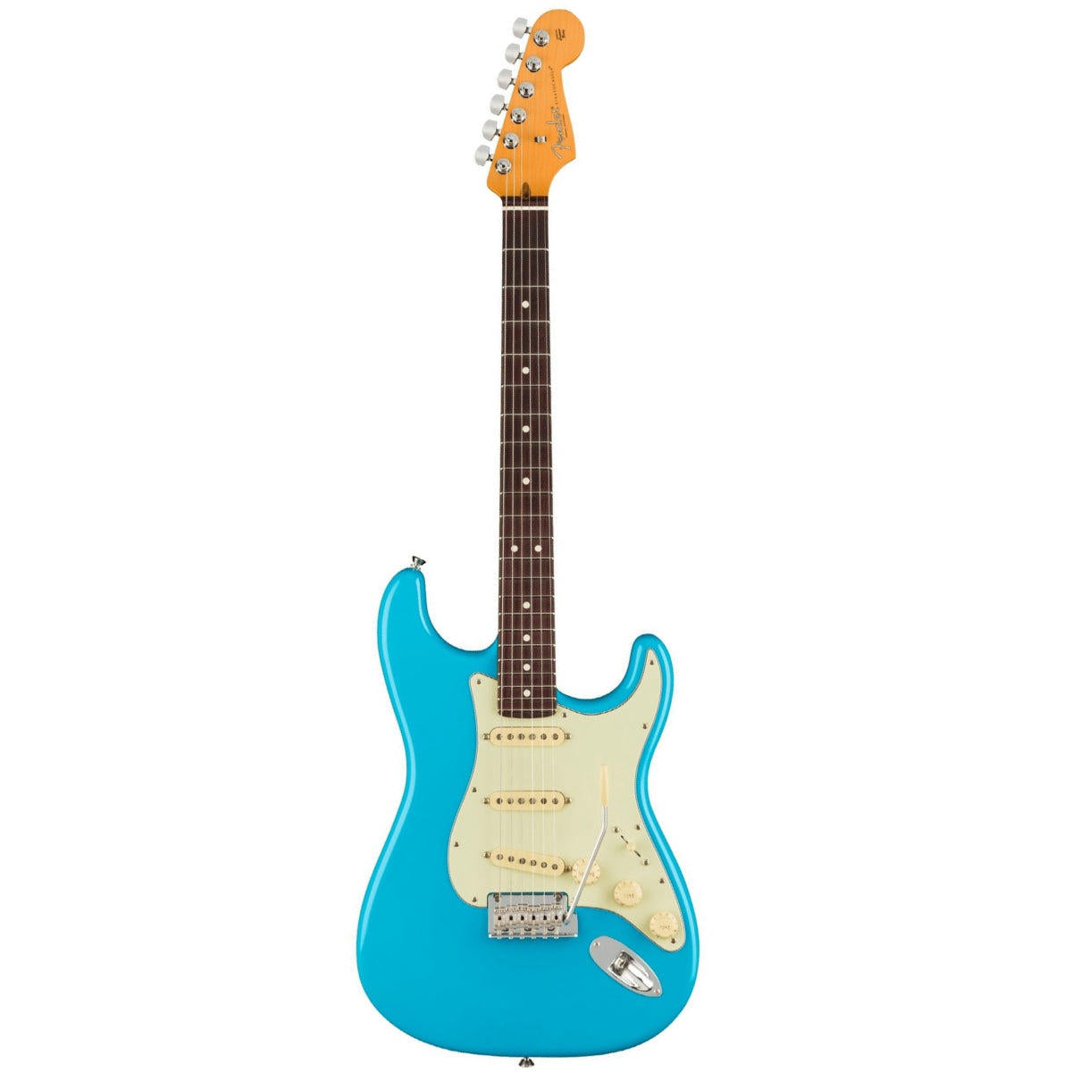 Đàn Guitar Điện Fender American Professional II Stratocaster, Miami Blue, #0113900719