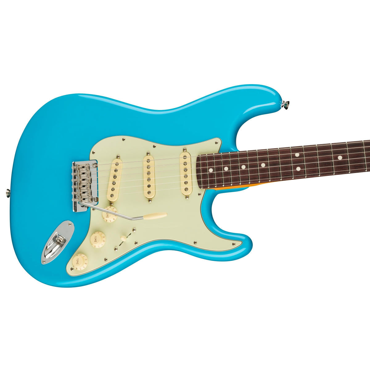 Đàn Guitar Điện Fender American Professional II Stratocaster, Miami Blue, #0113900719