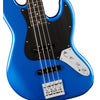 Fender American Ultra II Jazz Bass Guitar, Noble Blue, #0199111776