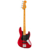 Fender American Ultra II Jazz Bass Guitar, Sinisted Red, #0199112799