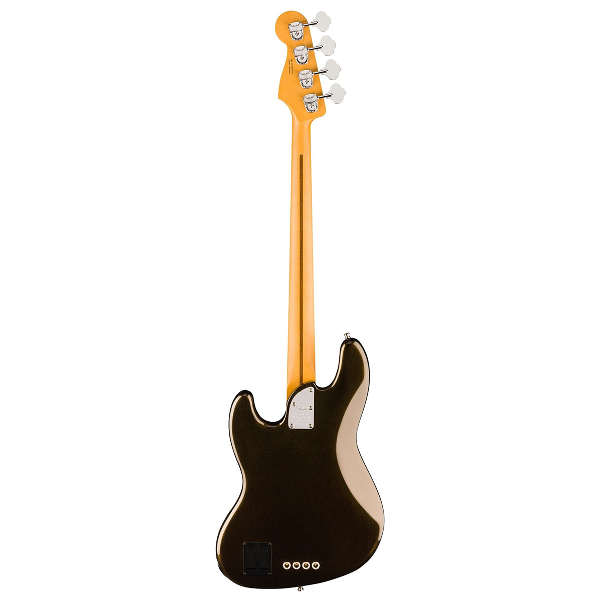 Fender American Ultra II Jazz Bass Guitar, Texas Tea, #0199111790