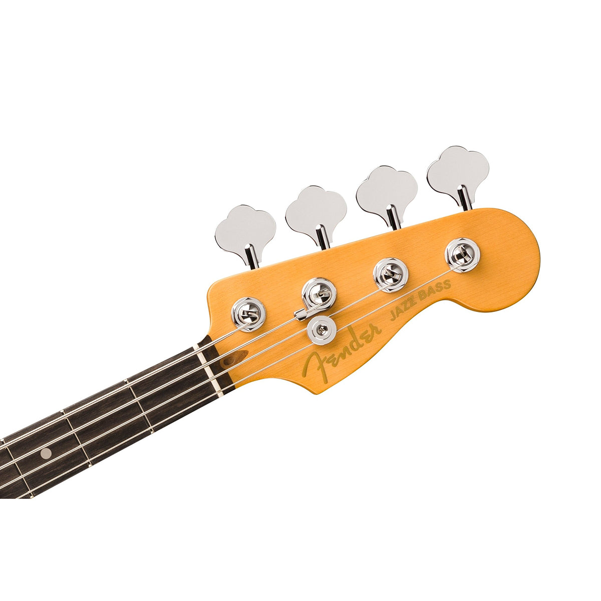Fender American Ultra II Jazz Bass Guitar, Texas Tea, #0199111790