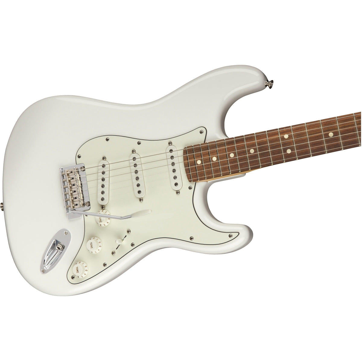 Đàn Guitar Điện Fender Player Stratocaster, Polar White, #0144503515