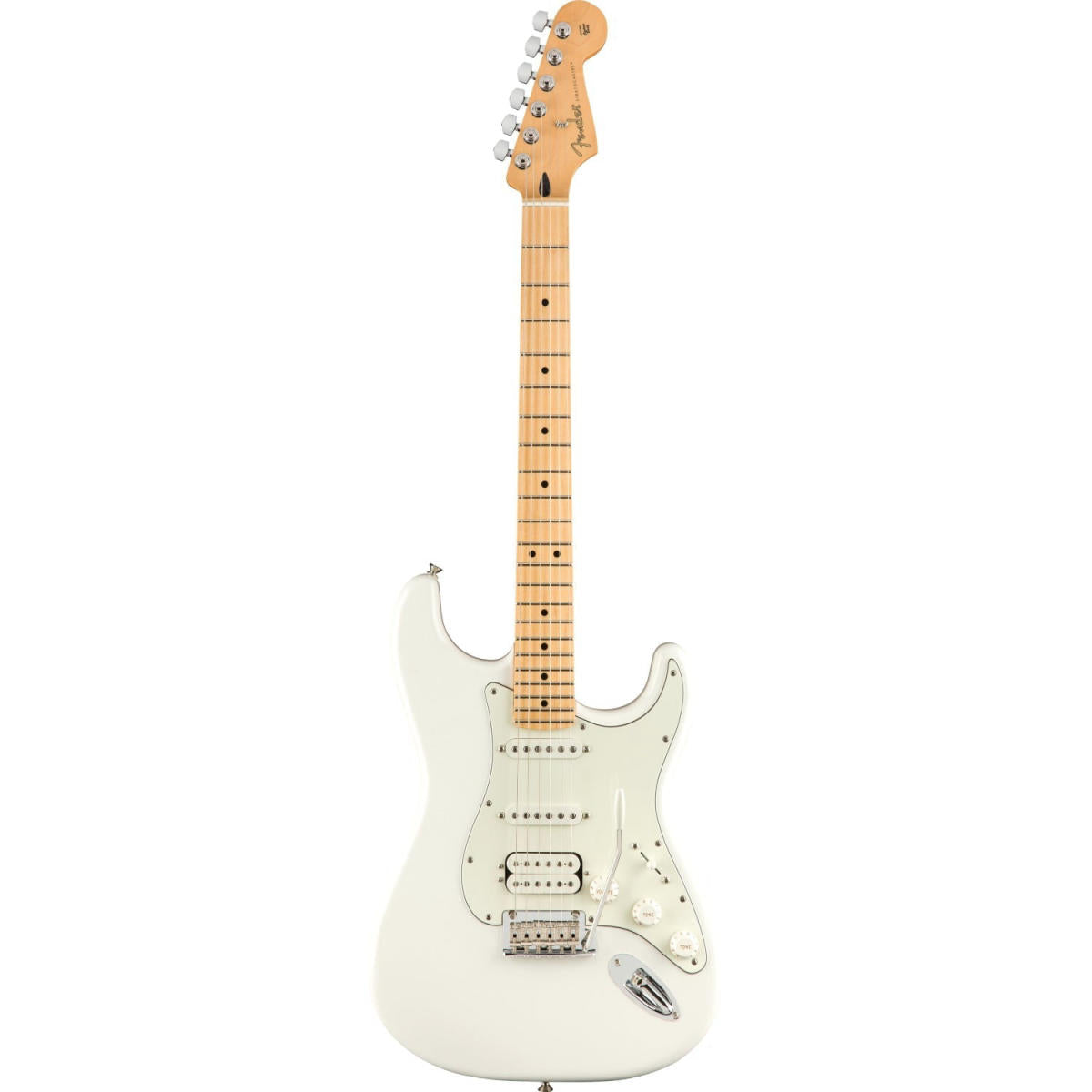 Đàn Guitar Điện Fender Player Stratocaster HSS, Polar White, #0144522515