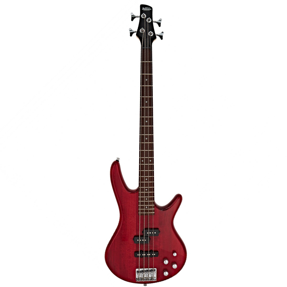 Đàn Guitar Bass Ibanez SR GIO, Ibanez GSR200, Transparent Red