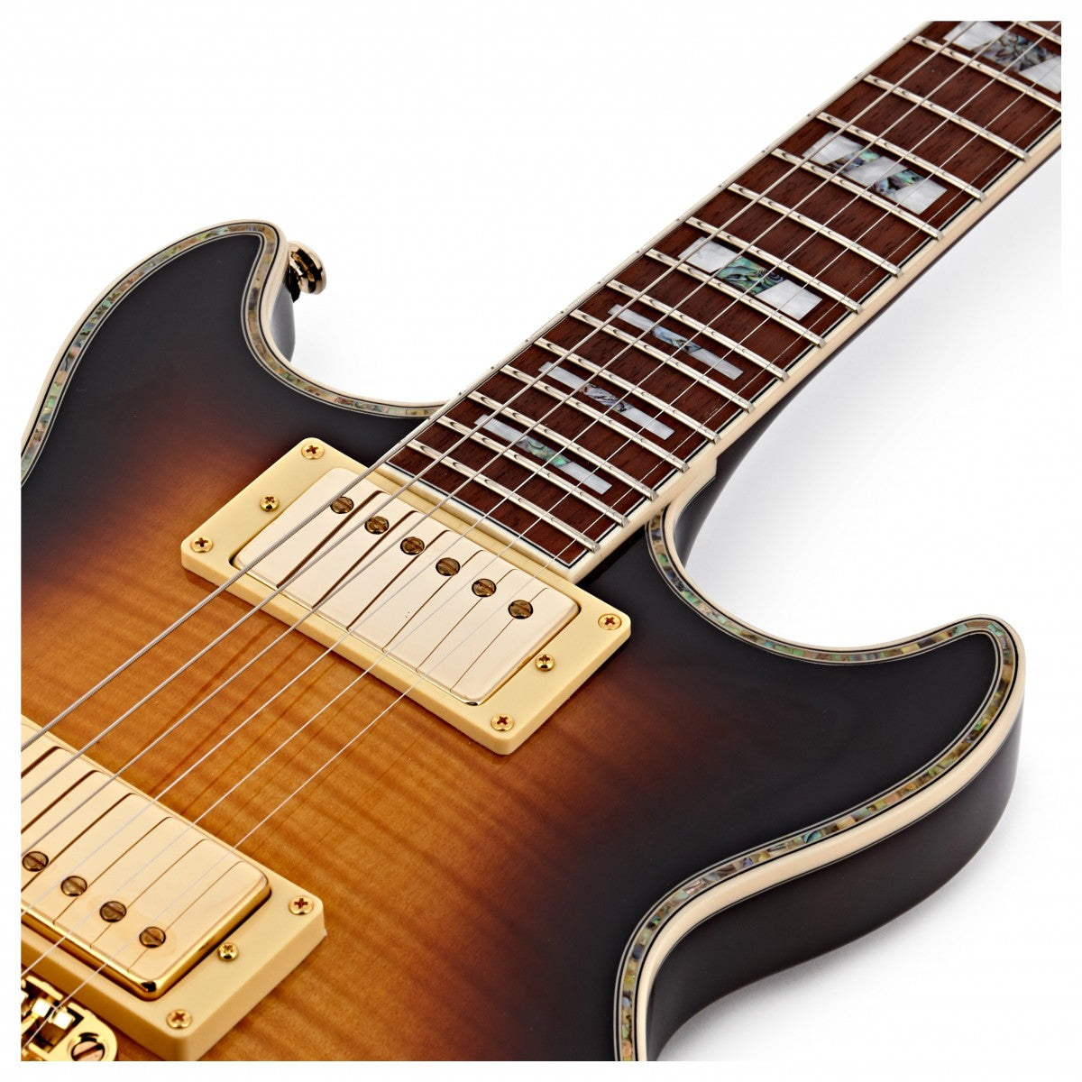 Đàn Guitar Điện Ibanez AR520HFM Hollowbody, HH, Violin Sunburst