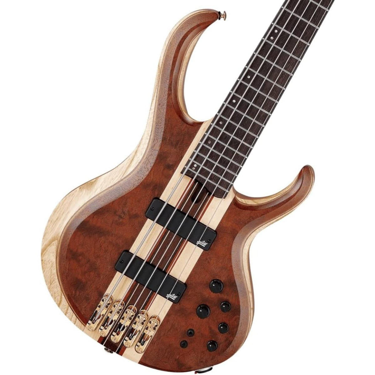 Đàn Guitar Bass 5-Dây Ibanez BTB Premium, Ibanez BTB1835, Natural Shadow Low Gloss w/Bag