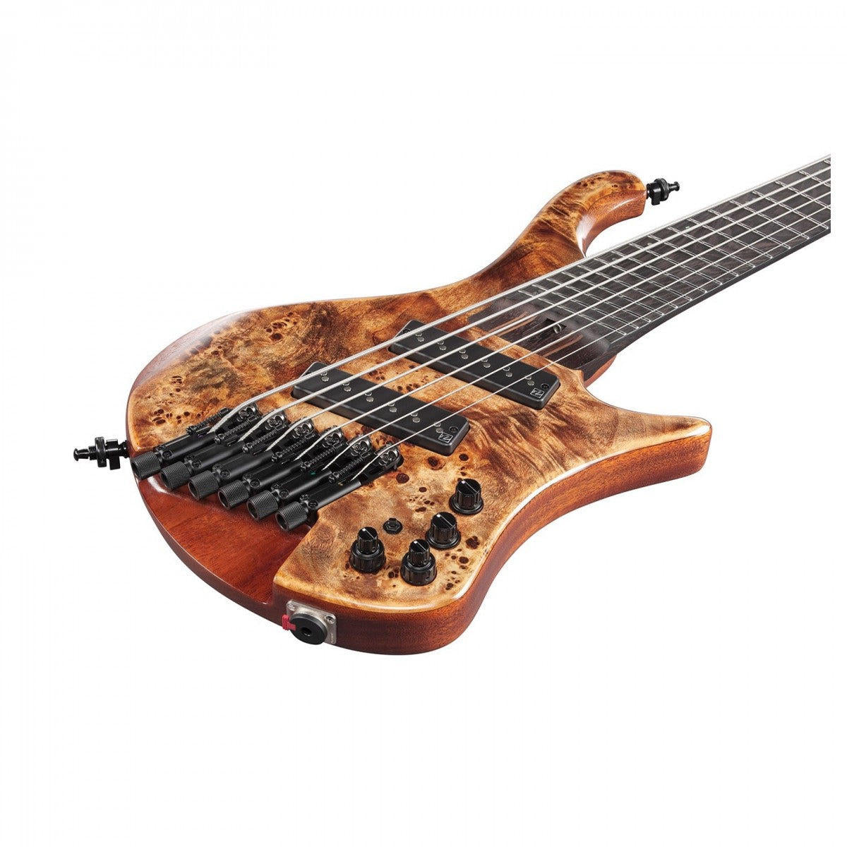 Đàn Guitar Bass 6-Dây Ibanez Bass Workshop, Ibanez EHB1506MS, Antique Brown Stained Low Gloss w/Bag