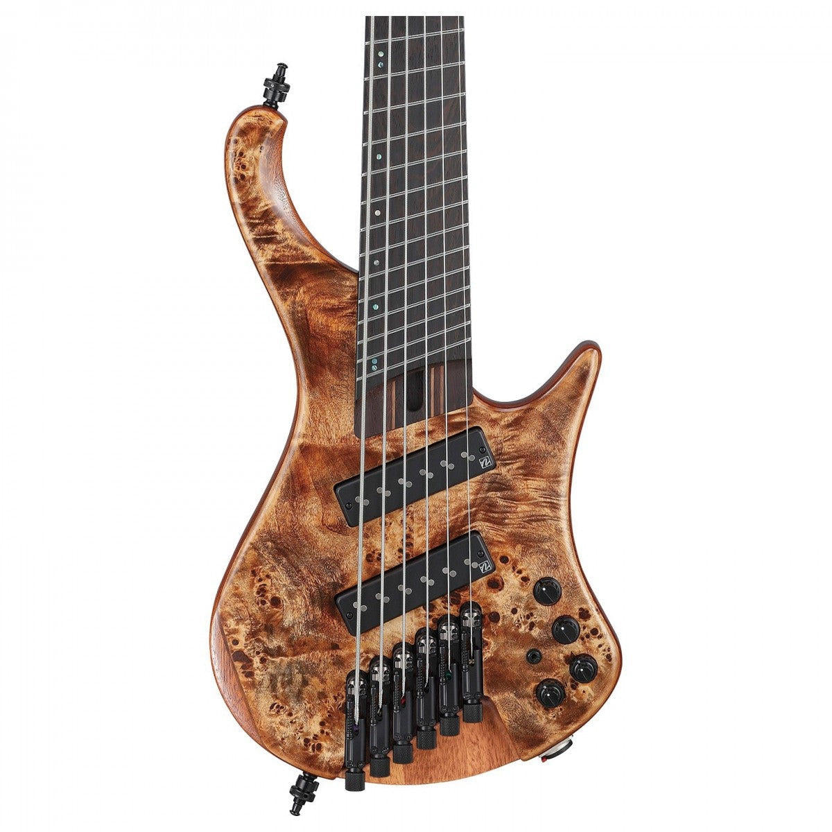Đàn Guitar Bass 6-Dây Ibanez Bass Workshop, Ibanez EHB1506MS, Antique Brown Stained Low Gloss w/Bag