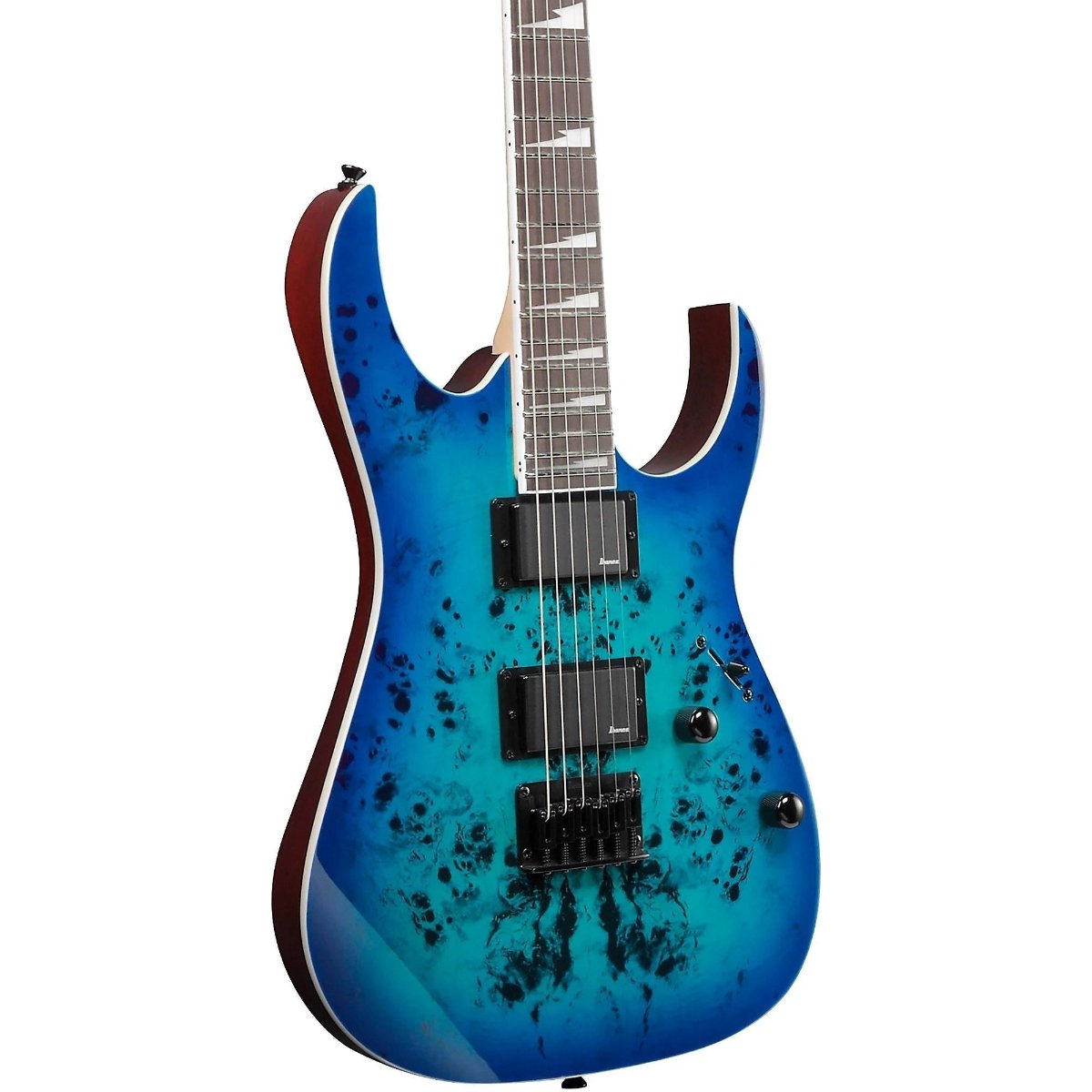 Đàn Guitar Điện Ibanez GRGR221PA, HH, RG Gio Series, Aqua Burst