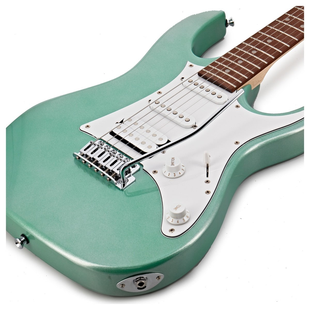 Đàn Guitar Điện Ibanez GRX40, HSS, RG Gio Series, Metallic Light Green