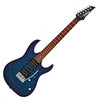 Đàn Guitar Điện Ibanez GRX70QA, HSH, RG Gio Series, Transparent Blue Burst