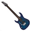 Đàn Guitar Điện Ibanez GRX70QAL, HSH, Left-Handed, RG Gio Series, Transparent Blue Burst