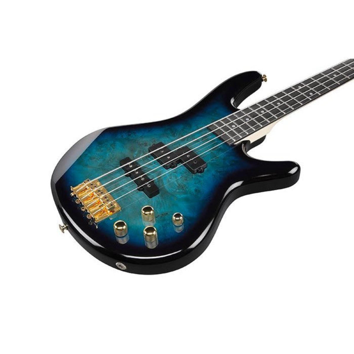 Đàn Guitar Bass Ibanez SR GIO, Ibanez GSR200PC, Transparent Marine Burst