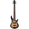 Đàn Guitar Bass 6-Dây Ibanez SR GIO, Ibanez GSR206SM, Natural Gray Burst