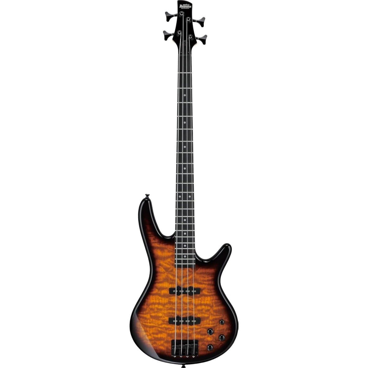 Đàn Guitar Bass Ibanez SR GIO, Ibanez GSR280QA, Transparent Yellow Sunburst
