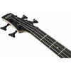 Đàn Guitar Bass Ibanez SR GIO, Ibanez GSR280QA, Transparent Black Sunburst